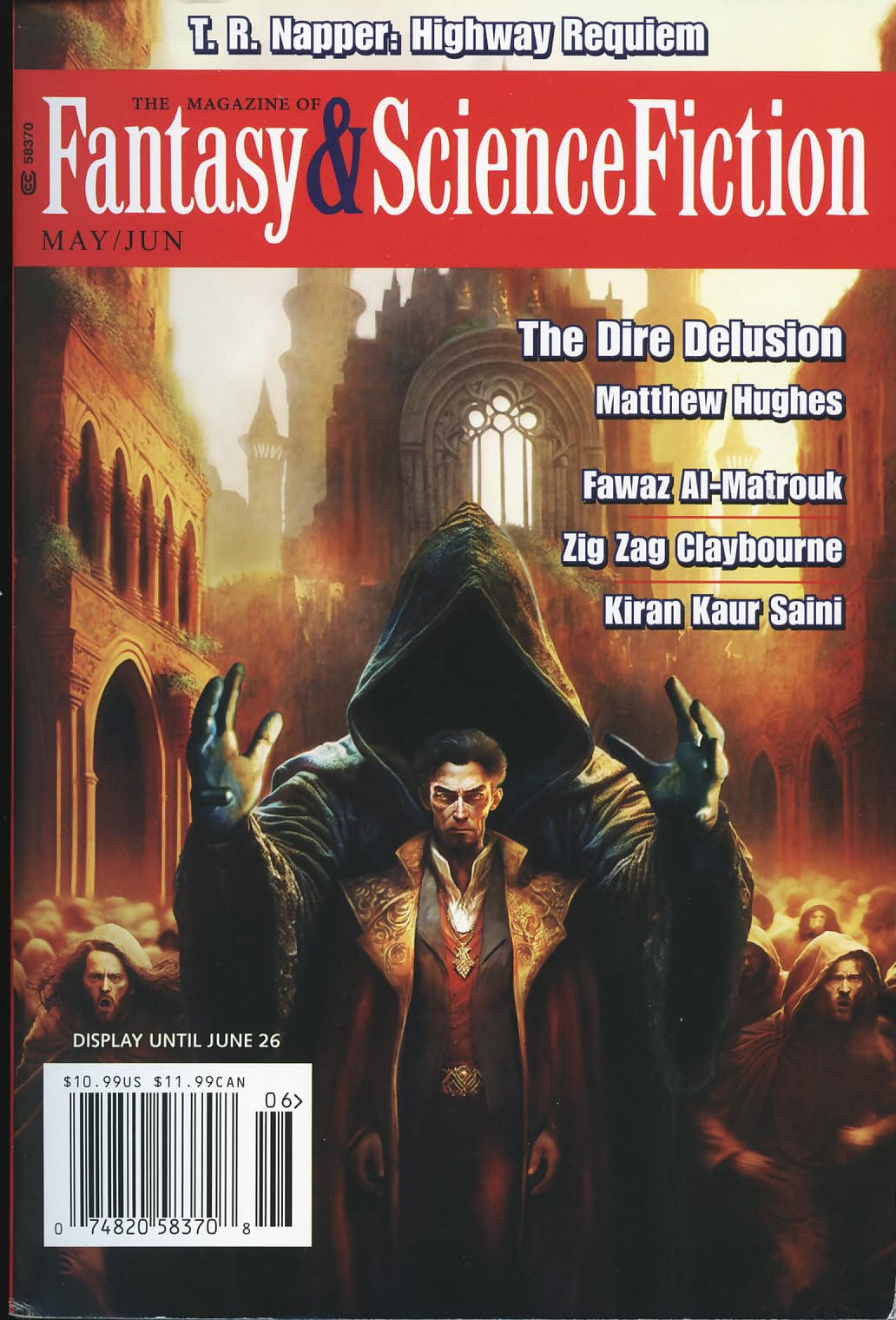 Cover of The Magazine of Fantasy & Science Fiction, May/June 2023