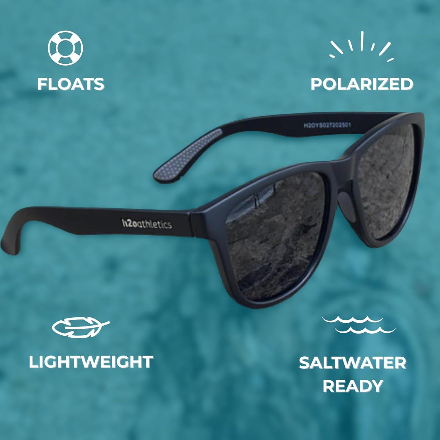 Signature Floating Polarized Sunglasses – Lightweight UV400 for Boating, Paddleboarding & Beach