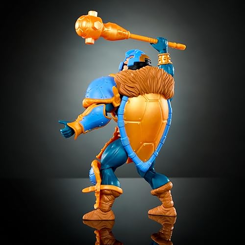 Miniatura 6 de Masters of the Universe Origins Turtles of Grayskull - Figura de acción de hombre a brazos, 16 articulaciones, TMNT y MOTU Crossover con accesorios
