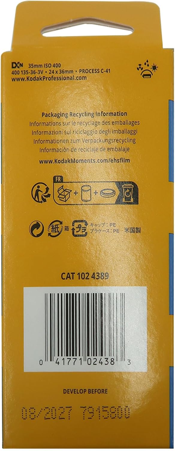UltraMax 400 Color Negative Film (35mm, 36 Exposures) - 3 Pack + 2X HP5 Plus Black and White Negative Film (35mm, 36 Exposures)