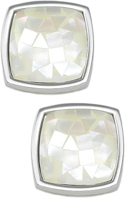 Mother Pearl Cufflinks For Men With Box Formal Wear Dress Shirt Accessory