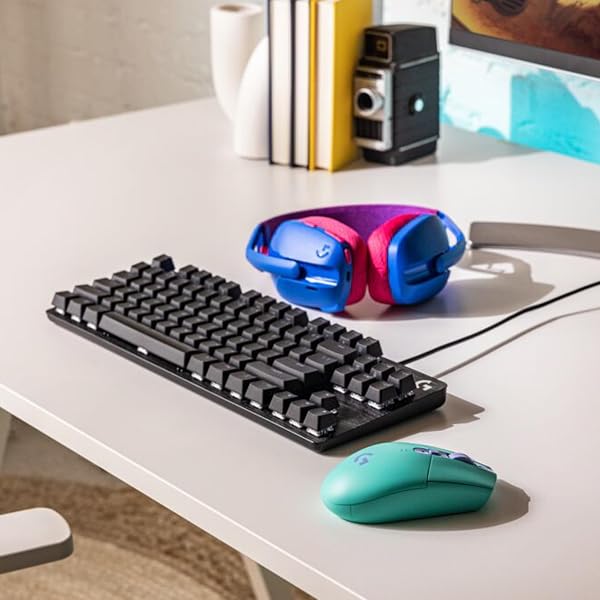 Logitech G G413 TKL SE Mechanical Gaming Keyboard - Compact Backlit Keyboard with Tactile Mechanical Switches, Anti-Ghosting, Compatible with Windows, macOS, QWERTY UK English Layout - Black - 5