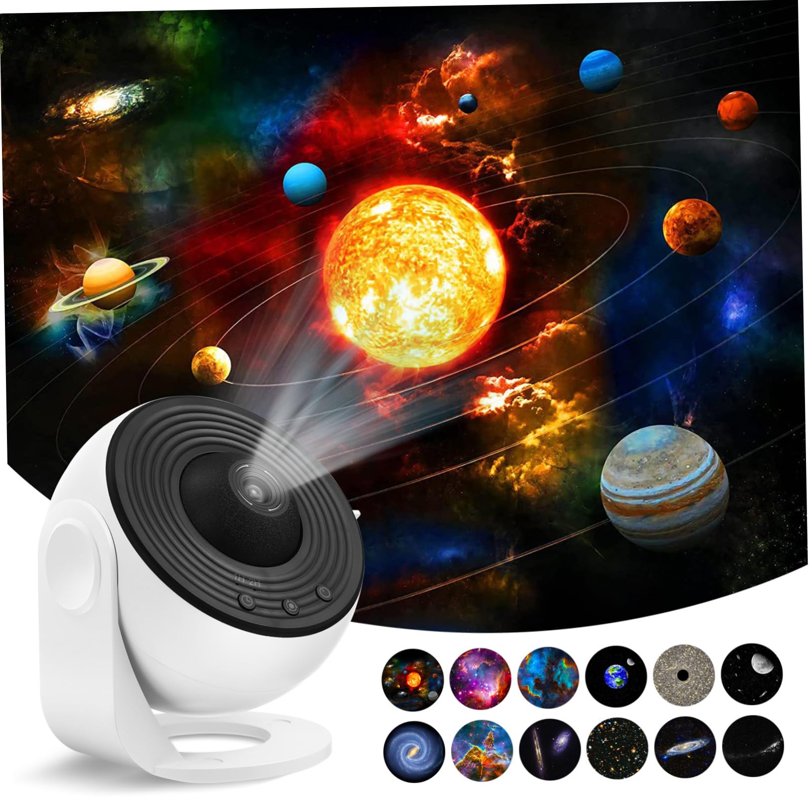 Projecteur de Voie Lactée Blanc Abs-pc, Lumière Douce pour Chambre