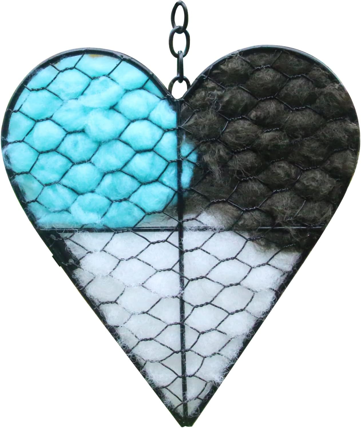 2022 Best Bird Nesting Material Holder Heart,Bird Nesting