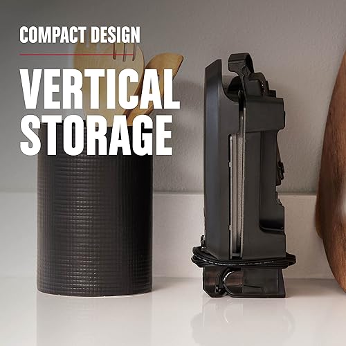 Miniatura 6 de George Foreman Contact Submersible Parrilla, apta para lavavajillas, lavar toda la parrilla, antiadherente fácil de limpiar, negrobronce