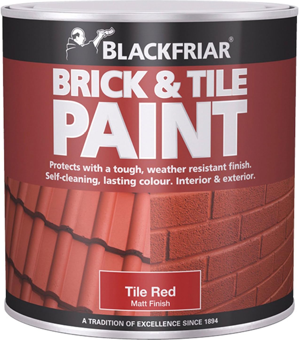 Blackfriar Brick & Tile Paint Matt Red 250ml