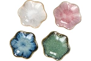 UNICASA Ceramic Tea Bag Holder Dish