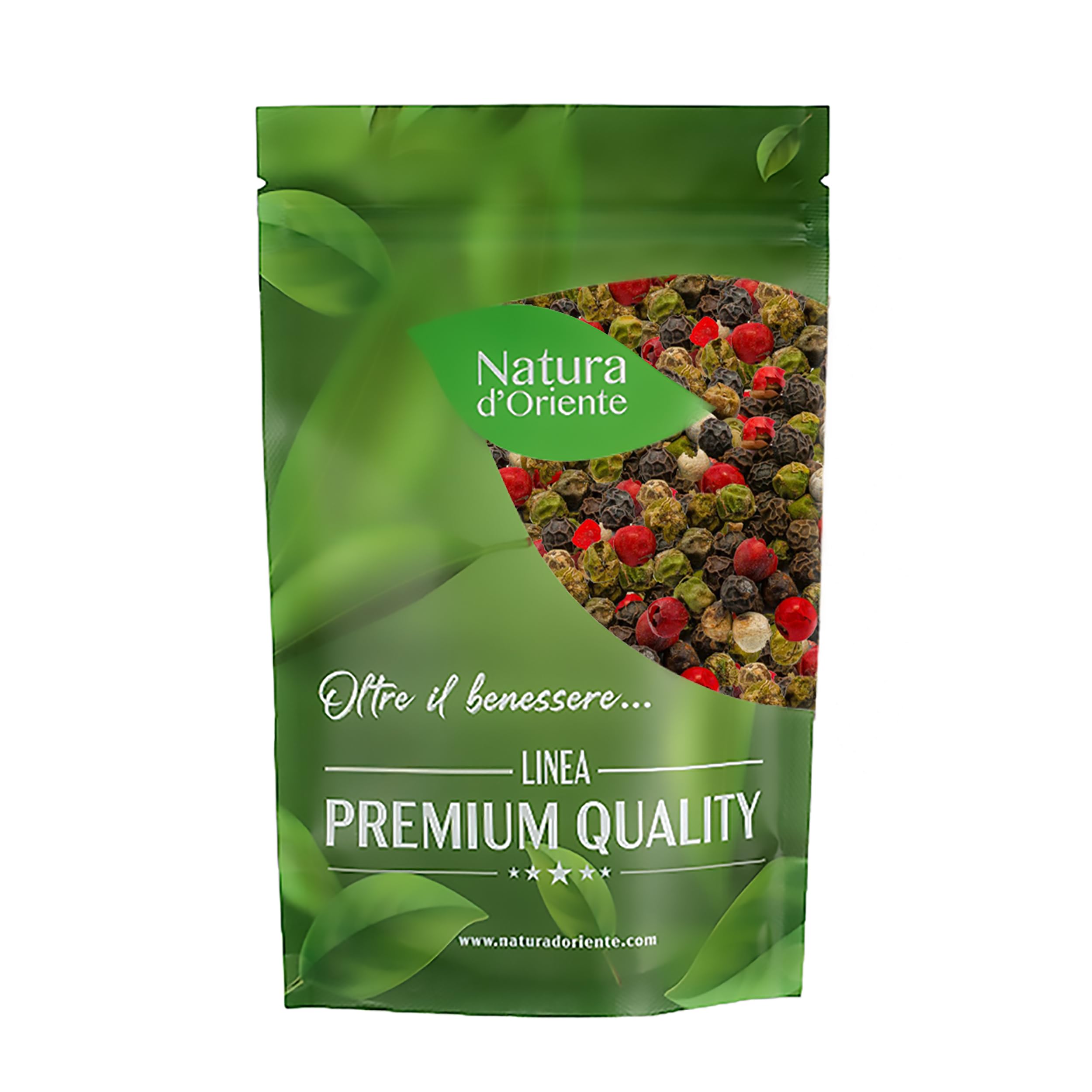 NATURA D'ORIENTE | Pepe misto quattro colori 250g | SELEZIONATO Naturale 100% Senza Additivi