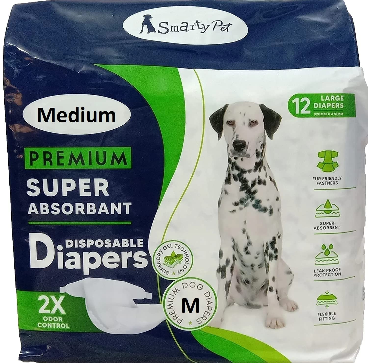 PSK PET MART Pet Disposable Diaper/Physiological Pants/Sanitary Cotton Underwear Nappy for Large Breed Dogs (Large, 12 Pieces) (B0CYX92LKS) Amazon Price History, Amazon Price Tracker