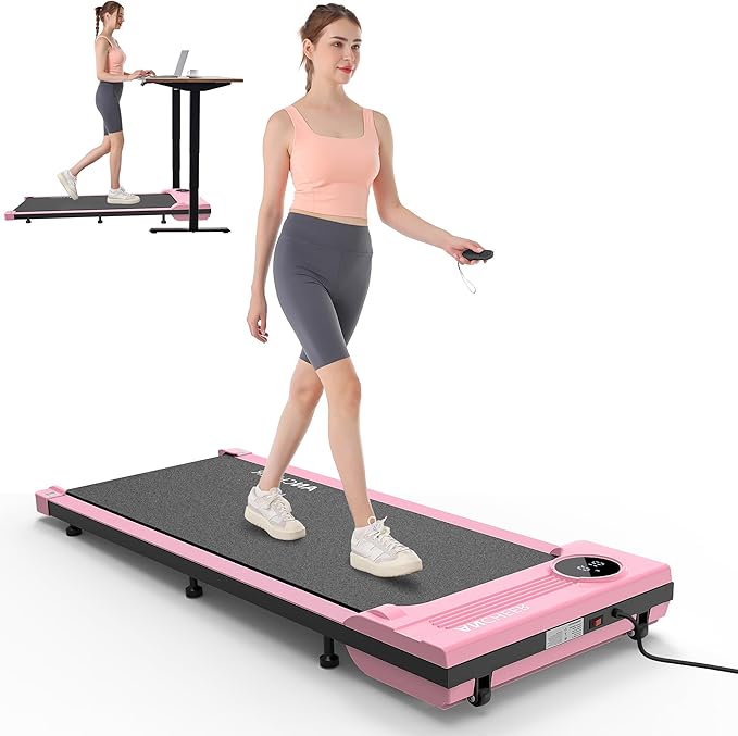 Caminadora Eléctrica Plegable 2.5HP con Inclinación Rosa