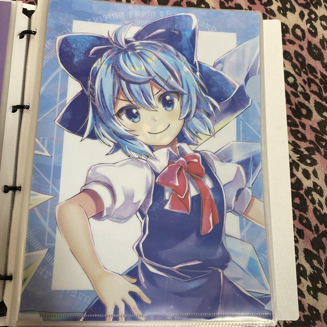 Amazon.co.jp: 東方 チルノ イラスト風 クリアファイル VA5 : おもちゃ