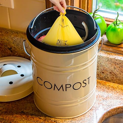 Miniatura 6 de Bolsas compostables certificadas para excrementos de perro, 270 bolsas ecológicas y a prueba de fugas, fácil de abrir 100% amarillo maíz, 15 bolsas