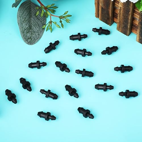 Miniatura 7 de Grevosea 100 tapones Goof para riego por goteo, tapones de riego por goteo de 14, tubería de riego por goteo, tapones de riego, piezas de riego por