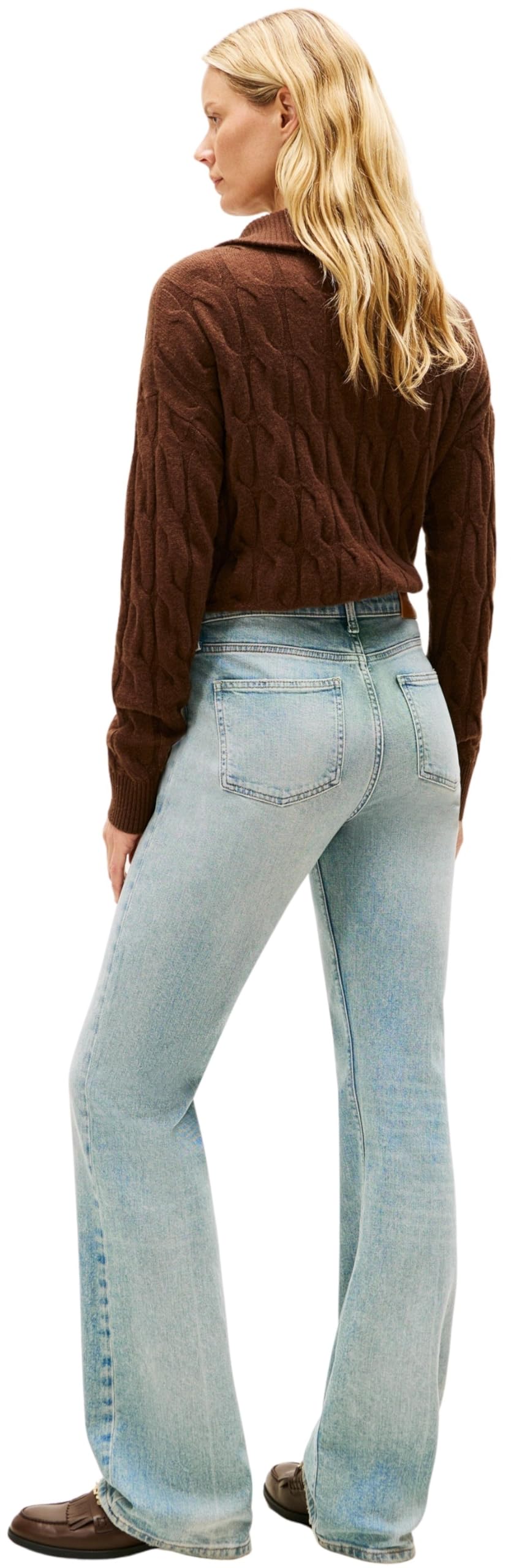 Tommy Hilfiger Donna Jeans Kyle Bootcut Vita Media