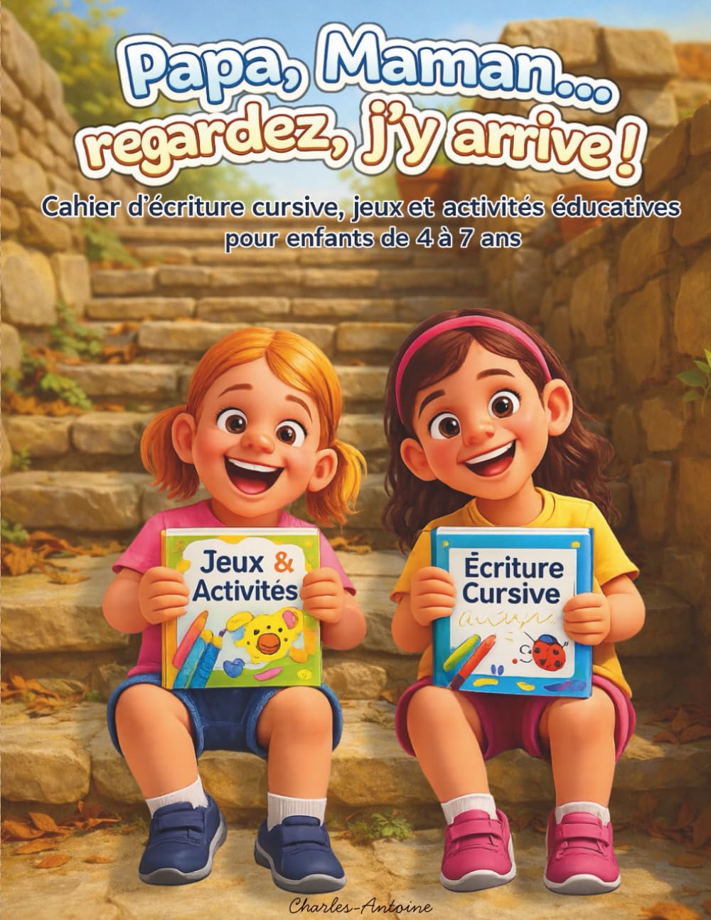 Papa, Maman… regardez, j’y arrive ! - Écriture enfant 5 ans: enfants de 5 à 7 ans : écritures cursives, jeux, activités simples et ludiques