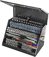 Vista 6 de Montezuma LA400B - Caja de herramientas TRIANGULAR portátil de 30 pulgadas - Diseño de varios niveles - Construcción de calibre 16 - Cofre