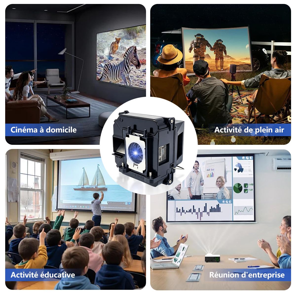 EP68 wymienna lampa projektora kompatybilna z Epson V13H010L68 eh-tw5900 eh-tw5910 eh-tw6000 eh-tw6000w eh-tw6100 eh-tw6100w eh-tw6515c eh-tw58000 c eh-twh 6500c projektory
