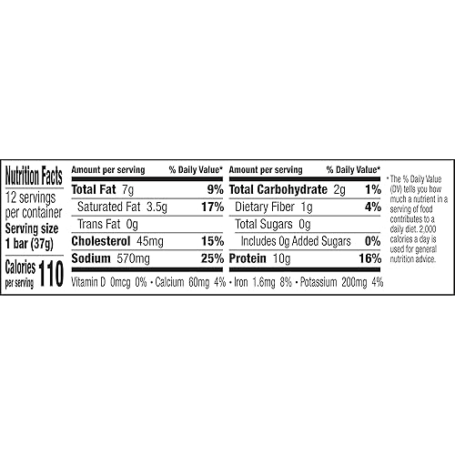 Miniatura 2 de EPIC Barras de proteínas, bisonte, carne de res, sal marina y pimienta, aptas para paleo, 1.3 onzas, 12 unidades