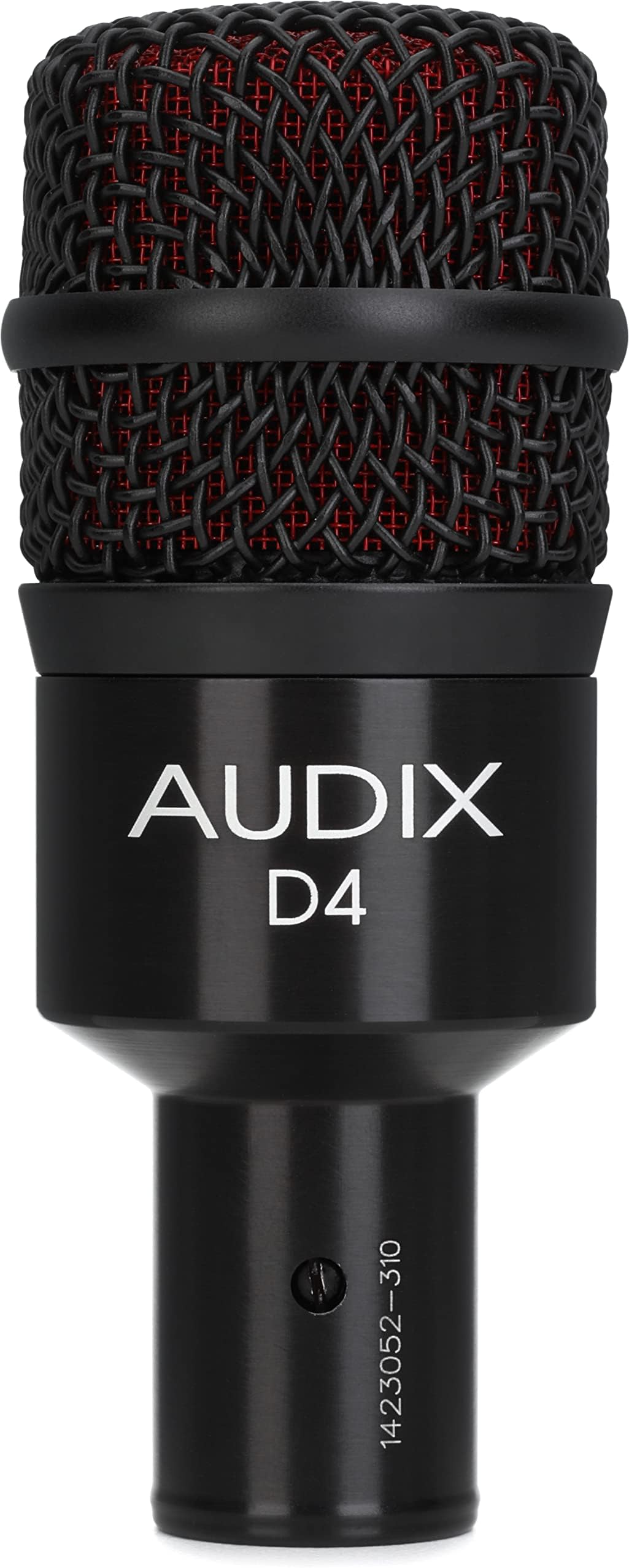 D4 Hypercardioid Dynamic Instrument Microphone for Kick Drums, Toms, and Bass Instruments