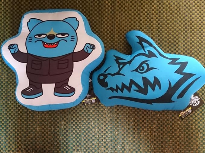 Amazon Man With A Mission クッション マンウィズアミッション ロゴ マンウィーズ 2種 アニメ 萌えグッズ 通販