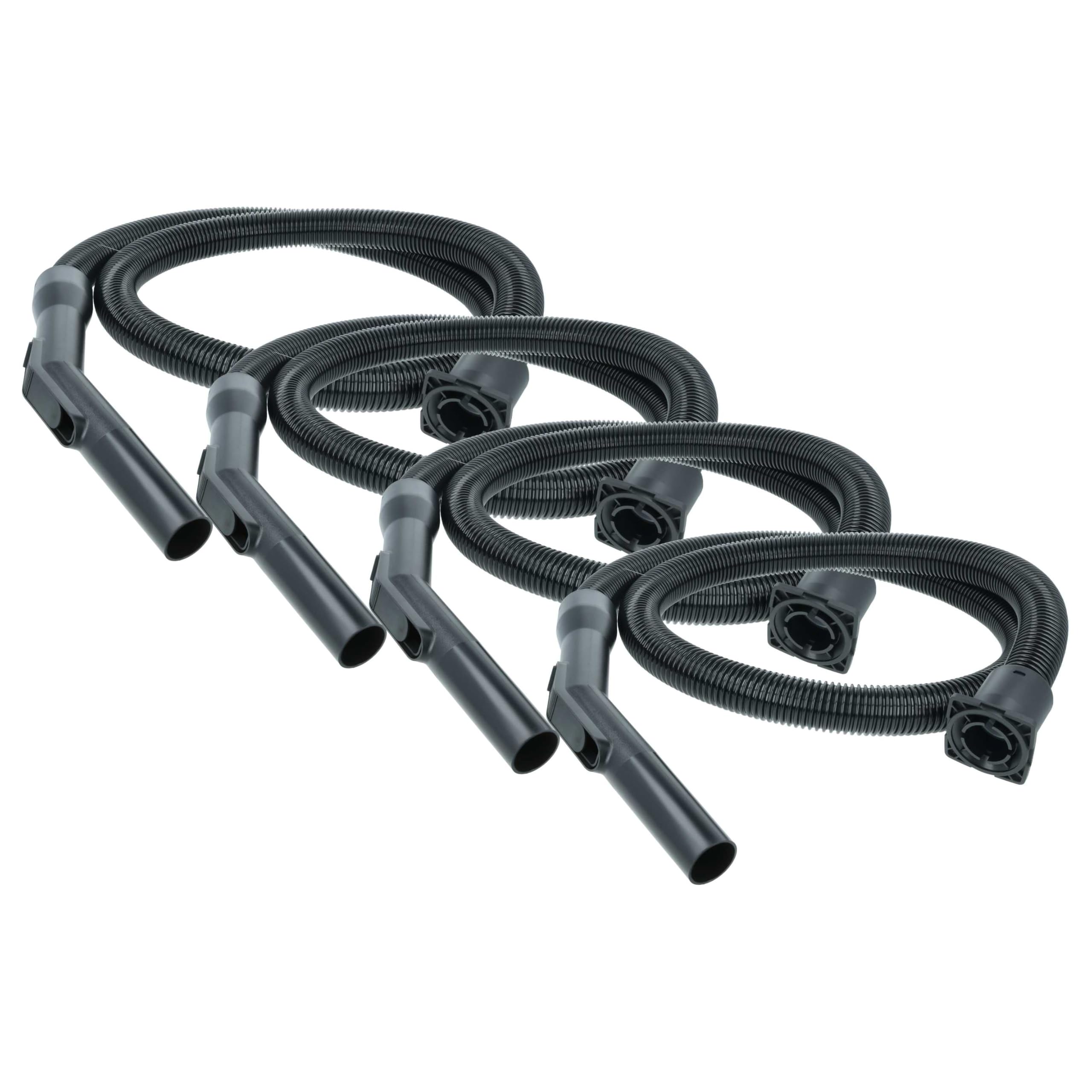 vhbw 4x tubo di ricambio flessibile sostituisce Cleanfix 012.567 per aspirapolvere - 2,2 m, impugnatura