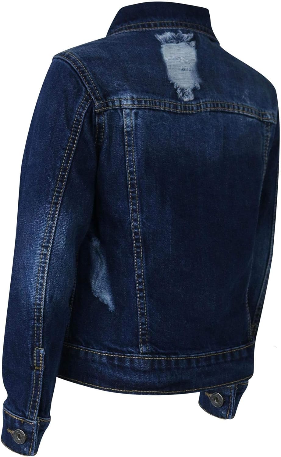 A2Z 4 Kids Boys Denim Jackets Ripped Fashion - Boys Denim Jacket