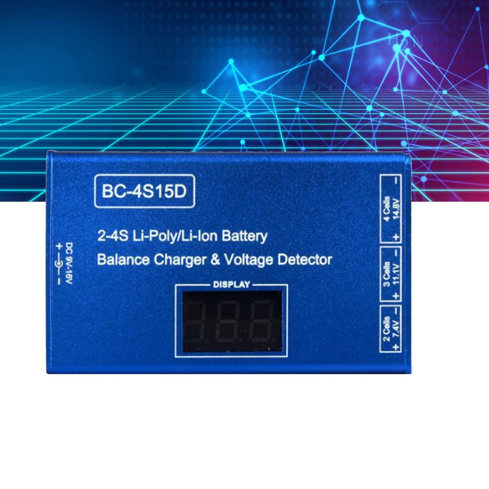 5 X BC-4S15D Lipo Li-ion Balance Caricatore per batteria RC