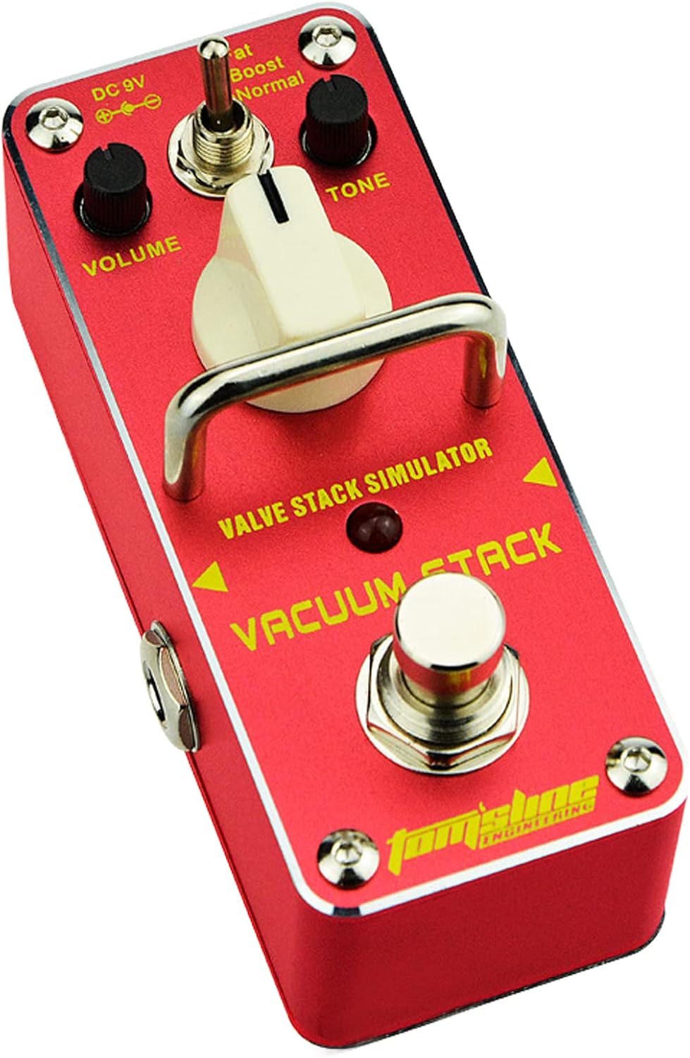 TienClef Heavy Metal Guitar Distortions Pedal Holy War AHOR-3 2 Mode True Bypass Electric Guitar Single Effector, Black, Metal Distortion : Musical Instruments
