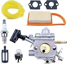 Carburetor Kit for Stihl BR600 BR500 BR550 Leaf Blower, ADEFOL Carburettor with Gasket + Air Filter + Spark Plug + Petrol Filter Replacement Parts Accessories