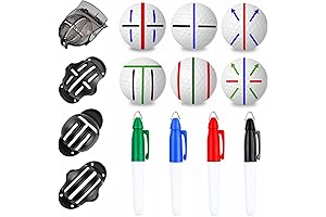 Professional 8 Pack Precision Golf Ball Marker Set: Enhance Your Golfing Experience