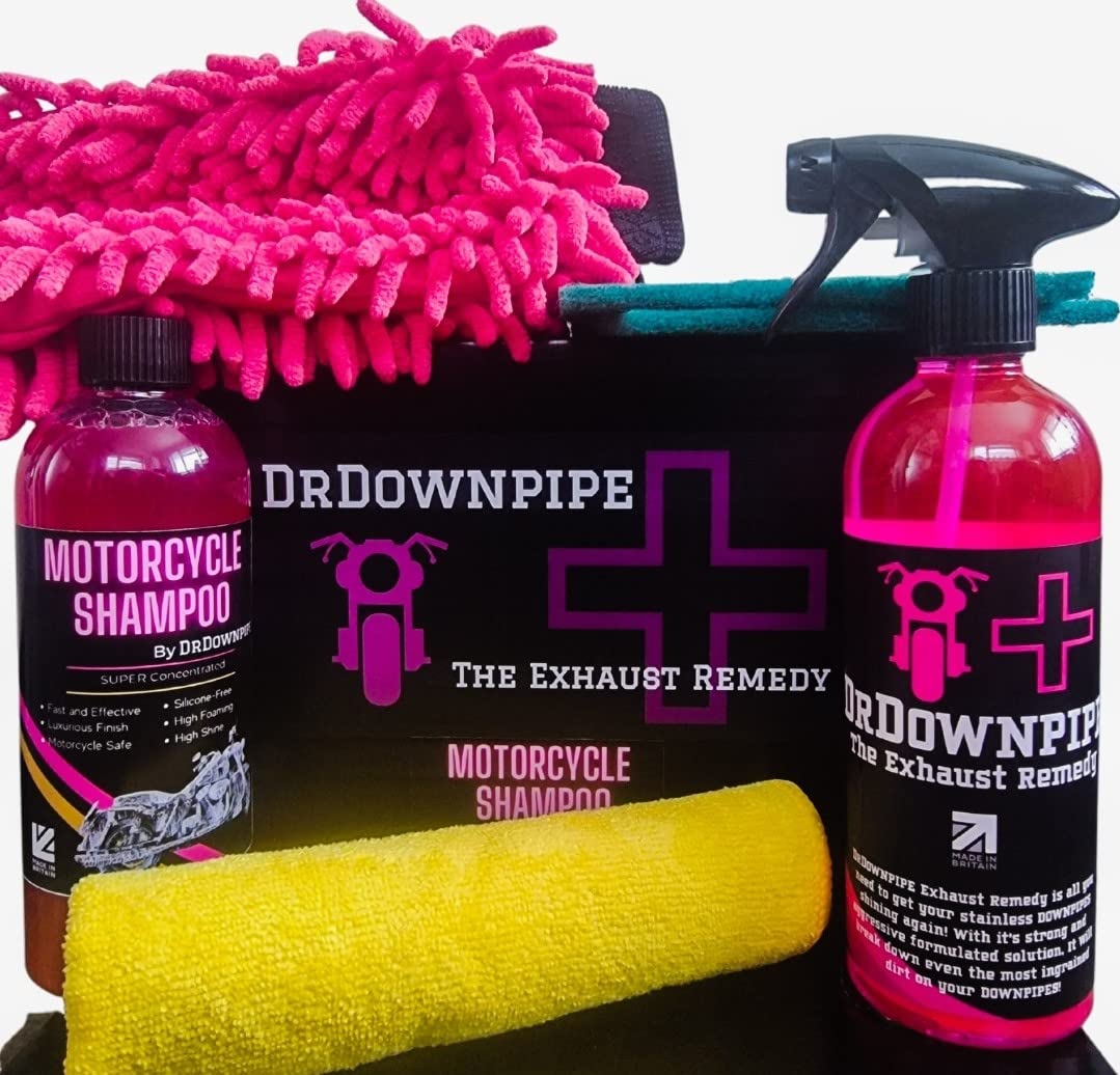 Motorcycle Wash Set Motorcycle Gift Set Dr Downpipe