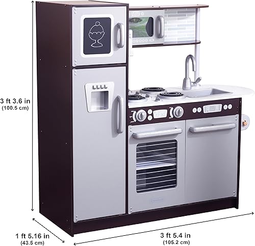 Miniatura 7 de Juego de cocina KidKraft Uptown Espresso