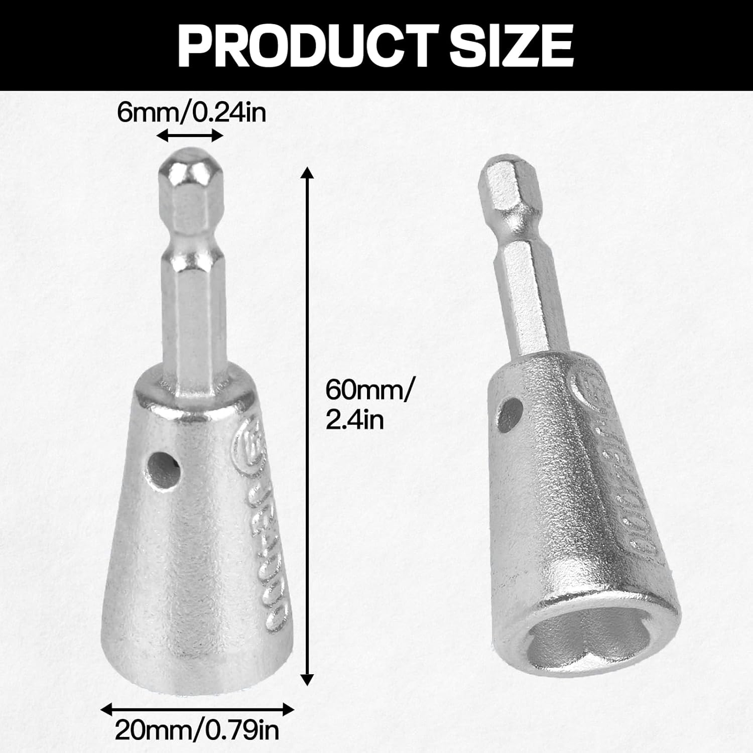 Wire Twister Tool for Drill, Wire Twisting Tool for Drill, Drill Wire Twister for Electricians, Electrical Wire Nut Twister for Drill