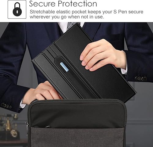 Miniatura 5 de Fintie Funda de teclado para Samsung Galaxy Tab S6 Lite de 10.4 pulgadas modelo 20222020 (SM-P610P613P615P619), cubierta delgada con soporte seguro