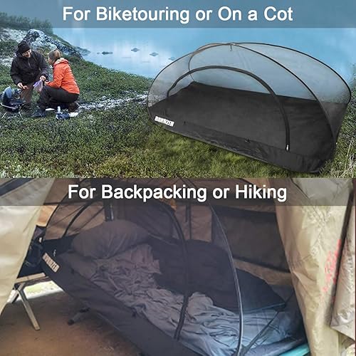 Miniatura 5 de Tienda de campaña portátil de mosquitos de una sola ventana emergente