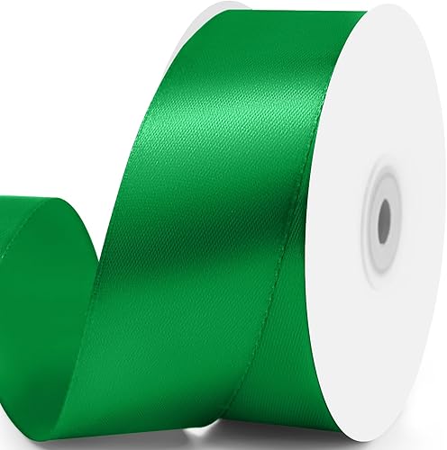 Miniatura 61 de Cinta de satén de 5/8" x 100 yardas - Cinta de seda naranja otoñal con carrete - Ideal para envolver regalos, ramos florales, manualidades