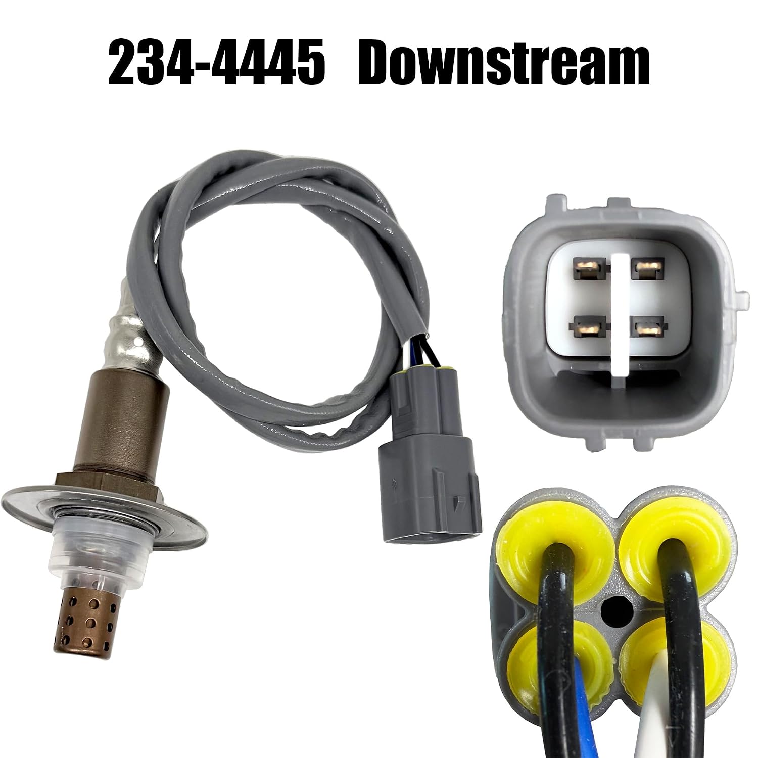 Compatible with 2Pcs 234-9123 234-4445 Upstream & Downstream O2 Oxygen Sensor Compatible with 2006-2010 Subaru Forester 2.5L,2006-2011 Impreza H4 / 2006 Saab 9-2X Replaces 22641-AA360, 22690-AA490