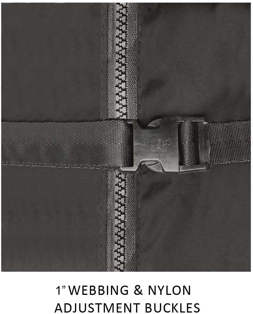 Oceansouth Universal Center Console T-Top Cover | Heavy Duty Marine Grade T-Top Storage Cover for Center Console Boats (Width 47" x Length 69")(Grey)