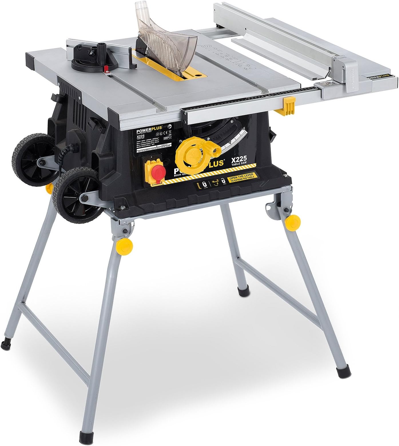 POWERPLUS POWX225 Table Saw 2000w 254mm