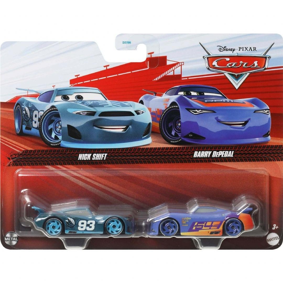 カーズ Amazon.com: Cars Disney Pixar Pack of 2 Metal Cars 1:55 - Nick