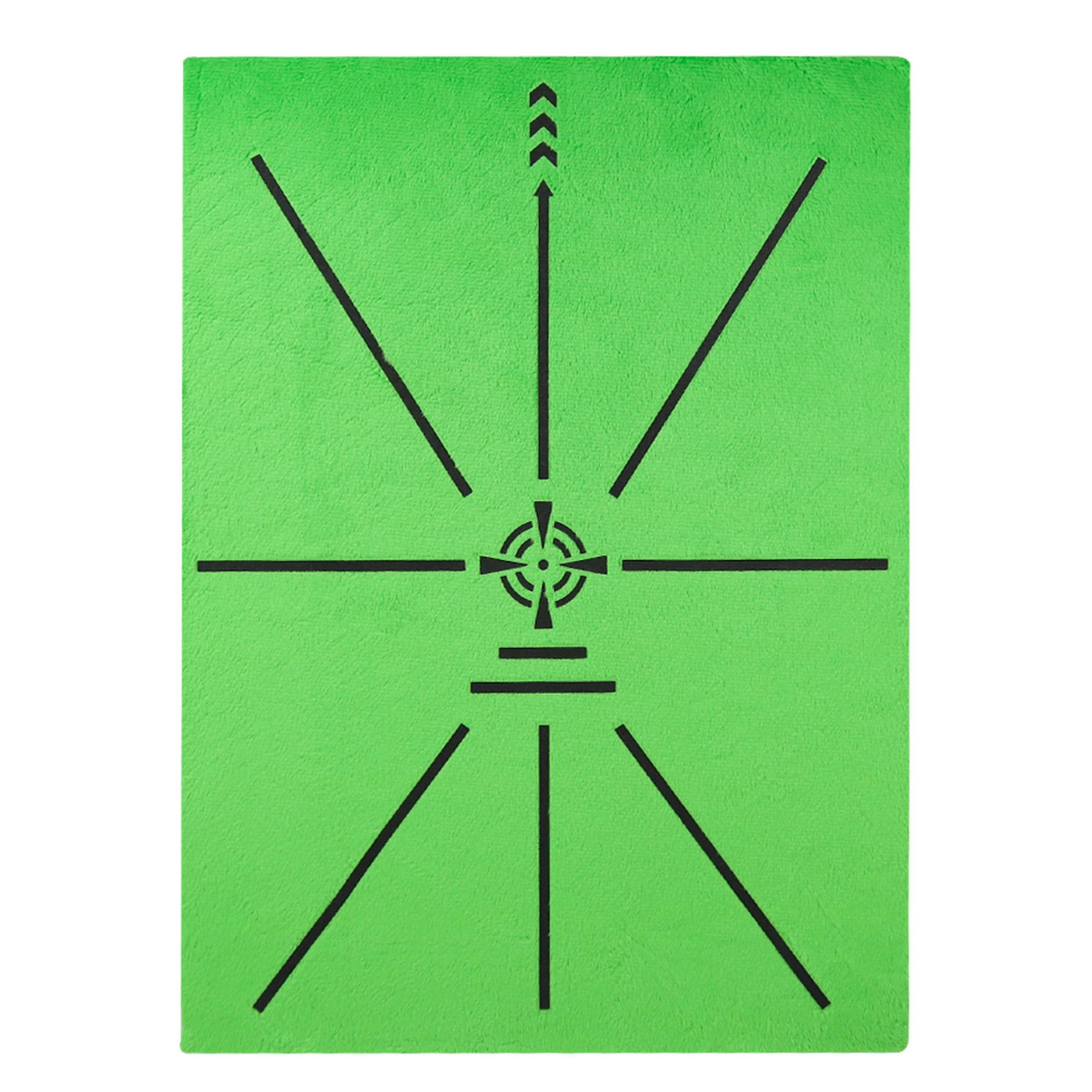 TROLLBIRD Golf Hitting Mat Golf Training Accessories for Swing Path Feedback Only The Replaceable Velvet Mat for 12.6