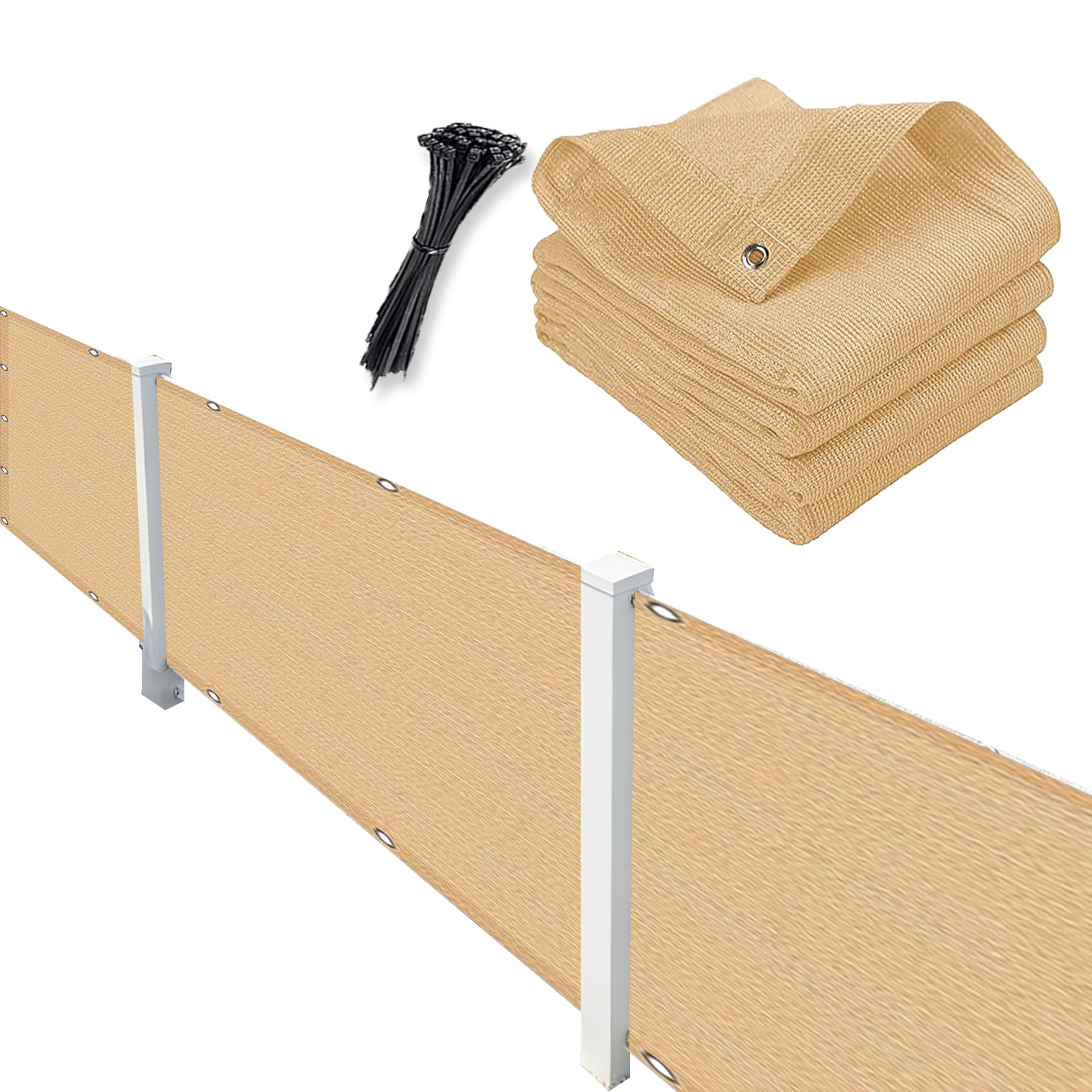 Brise vue terrasse extérieur pour stopper le vis-à-vis et se protéger du soleil couchant