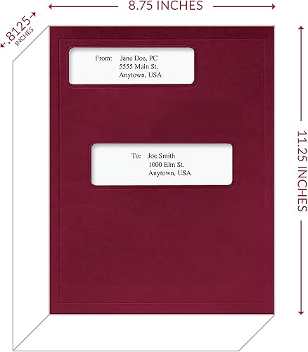 Miniatura 8 de ComplyRight Carpeta de presentación de impuestos, beige, grapas laterales, un bolsillo, 8-78" x 11-38", paquete de 100