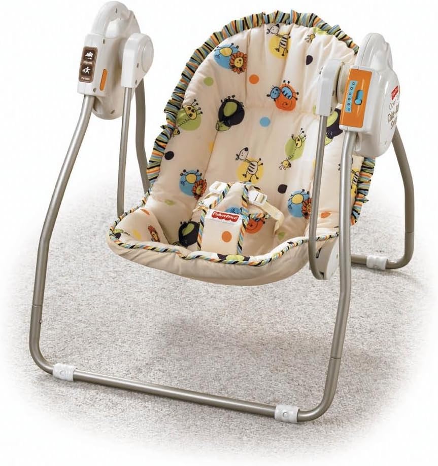 FisherPrice Open Top TakeAlong Swing Scribble Safari