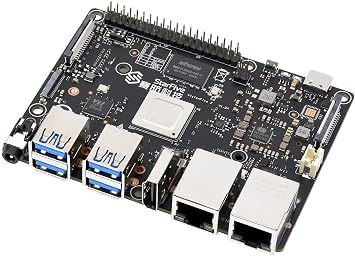Waveshare VisionFive2 RISC-V Single Board Computer, StarFive JH7110 Processor with Integrated 3D GPU, 4GB Memory, Without WiFi Module, 1.3B New Version