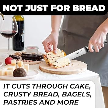 Orblue Bread Knife & Dough Docker Combo