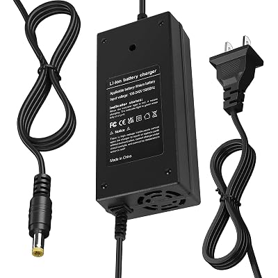 54.6V 3A Fast Quick Charger for 48V Lithium Battery DC5.5MM Jack Connector 3-Prong Inline Connector & 3pin XLR Plug