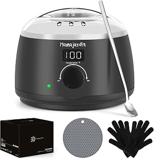 Mamajardin Wax Melter for Candle Making - 16 oz, Candle Making Supplies with LED Temperature Display for Beginners