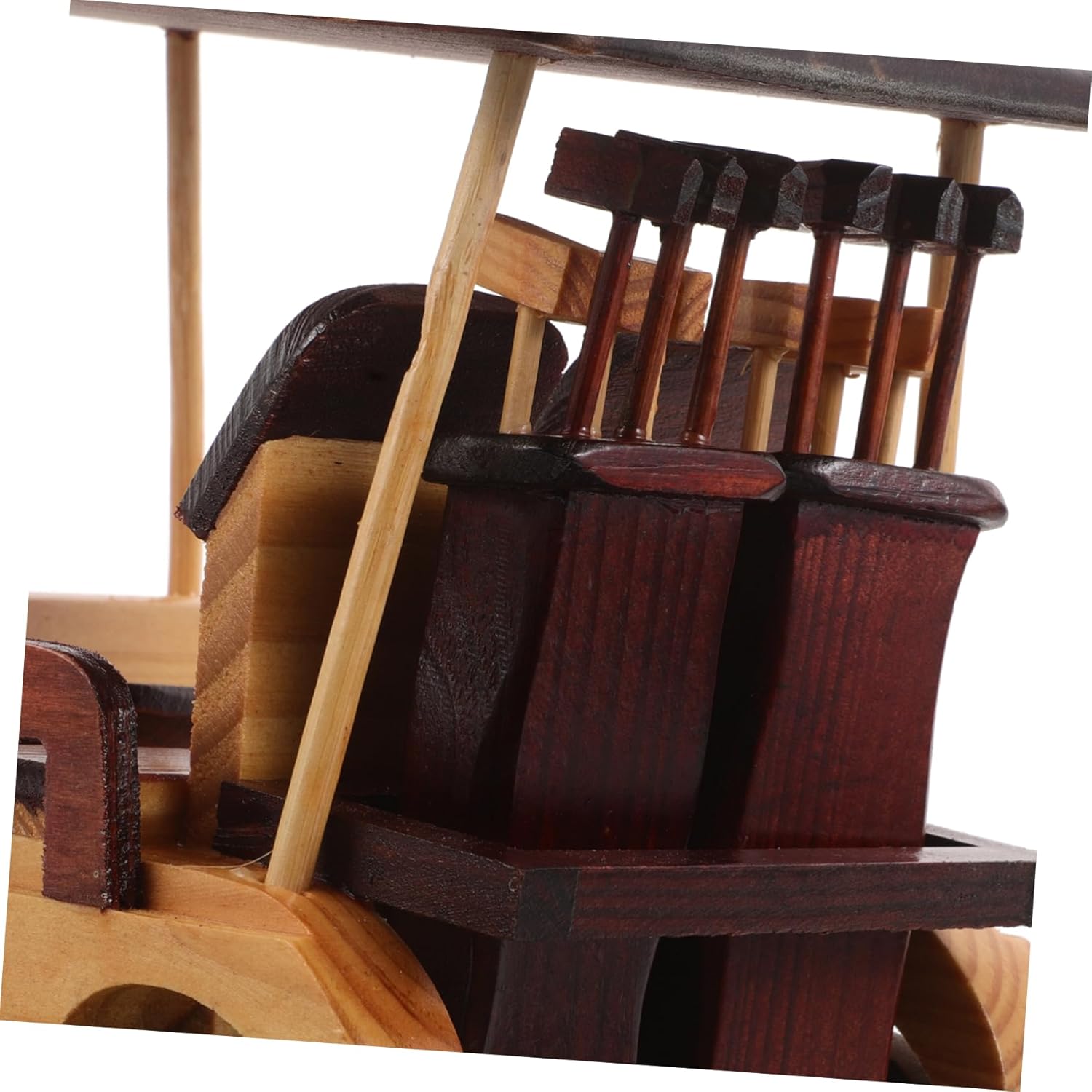 Antique Vehicle Figurine for Home Office Decor Charming Vintage Automobile Miniature Unique Rustic Style Ornament