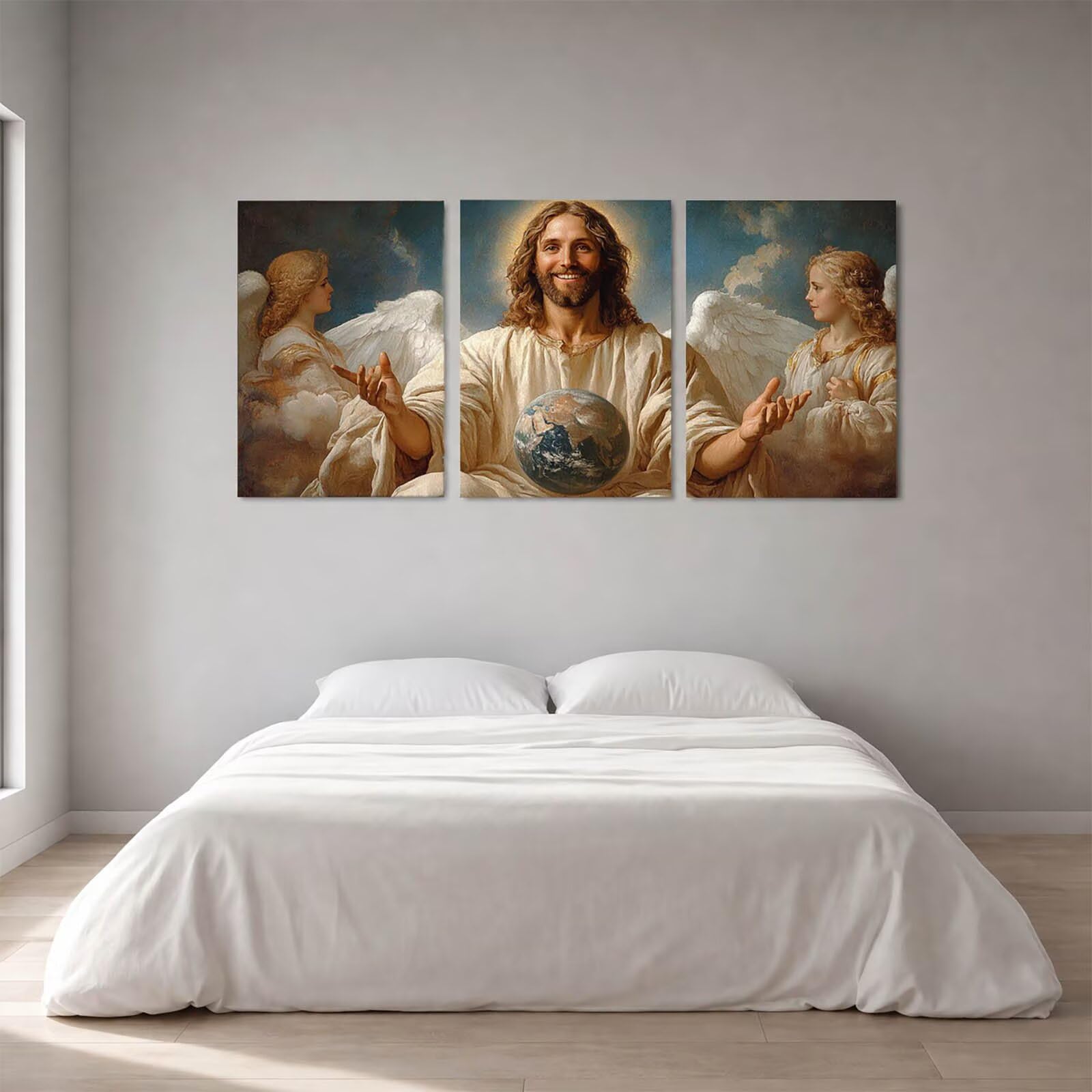 HXZH-6251 zestawy artystyczne dla dorosłych, anioł, diamentowy obraz, sztuka kryształowa, zestaw do haftu krzyżykowego, 40 x 61 cm x 3, do malowania po numerach, dla dorosłych z kryształkami strasu